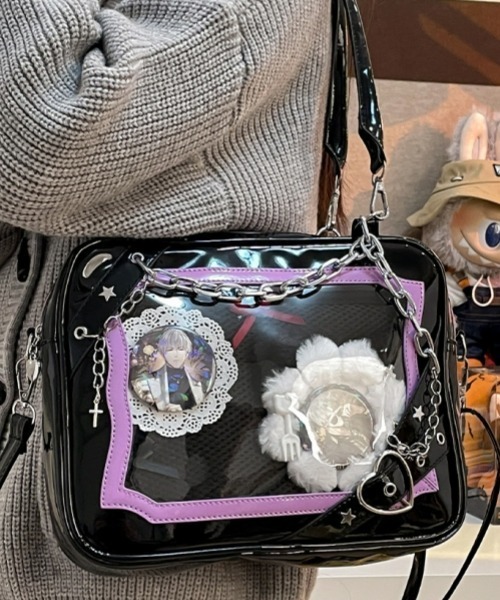 gossip!ロサンゼルス ショルダーバッグ バッグ 「Y2Kガーリー」レトロ