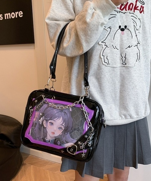 gossip!ロサンゼルス ショルダーバッグ バッグ 「Y2Kガーリー」レトロ 