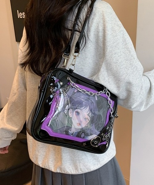 gossip!ロサンゼルス ショルダーバッグ バッグ 「Y2Kガーリー」レトロ
