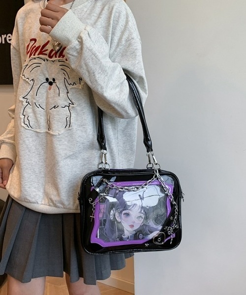 gossip!ロサンゼルス ショルダーバッグ バッグ 「Y2Kガーリー」レトロ