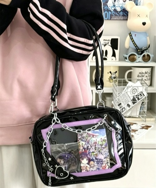 gossip!ロサンゼルス ショルダーバッグ バッグ 「Y2Kガーリー」レトロ