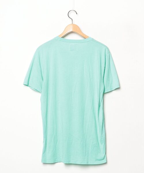 「Abercrombie&Fitch」 半袖Tシャツ M ブルー メンズ_画像2