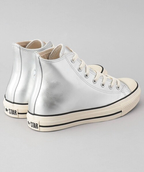 CONVERSE（コンバース） ハイカットスニーカー 25.0cm シルバー