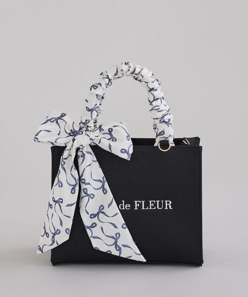 Maison de FLEUR（メゾンドフルール） ハンドバッグ スカーフ付き
