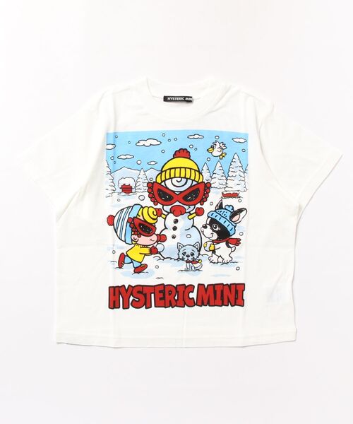 J*S様 ヒステリックミニ Tシャツ HYSTERIC MINI（ヒステリックミニ） tシャツ LET'S MAKE A SNOWMAN