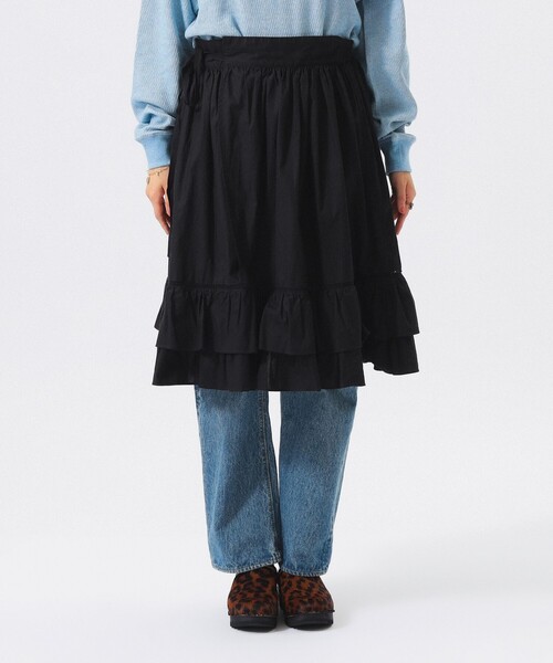 【試着のみ・美品】BEAMS BOY フリルスカート　2025SS完売品 BEAMS BOY（ビームス ボーイ） スカート フリル ティアード スカート