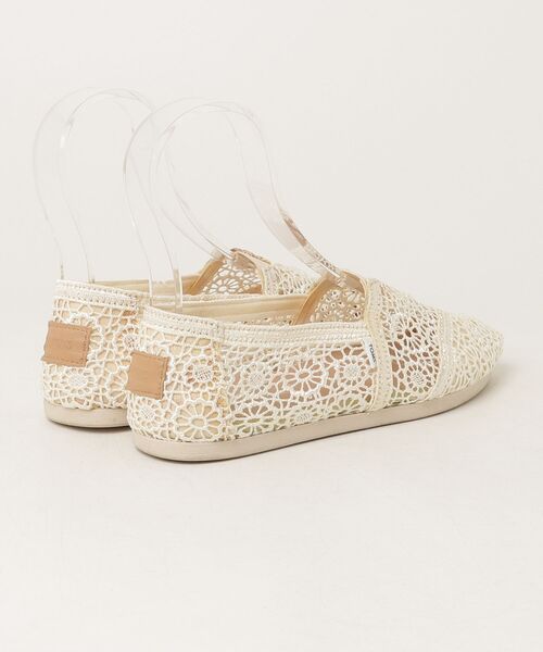 「TOMS」 シューズ 23cm ベージュ レディース_画像2