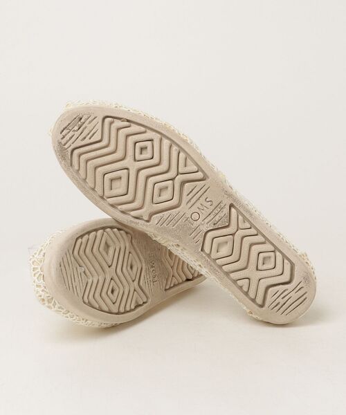「TOMS」 シューズ 23cm ベージュ レディース_画像3