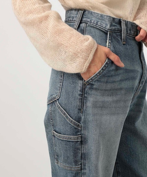 「BARNYARDSTORM」 デニムパンツ 0 ダークブルー レディース_画像3