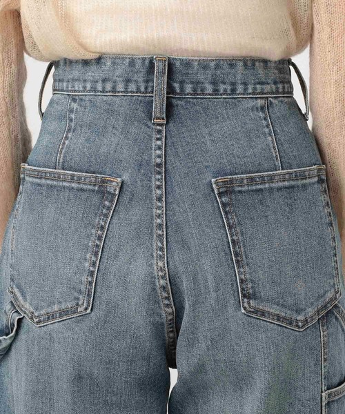 「BARNYARDSTORM」 デニムパンツ 0 ダークブルー レディース_画像7