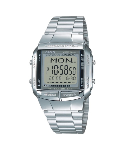 CASIO 腕時計 Collection / DATA BANK DB-360-1AJH メンズ