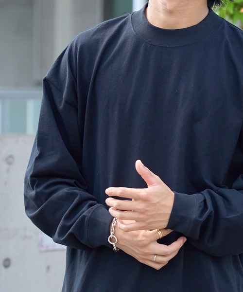 Goodwear tシャツ 「Goodwear」7オンス袖リブハイネックL/S