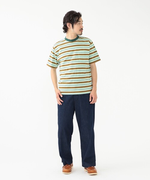メンズ ミリタリートラウザーズ BEAMS+ ジーンズ BEAMS PLUS / 8oz デニム ミリタリー