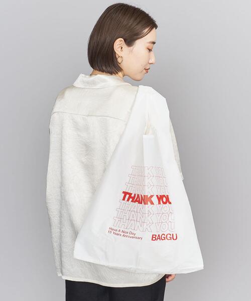 エコバッグ バッグ <BAGGU>THANK YOU 15th アニバーサリー ポケッタブルバッグ/STANDARD