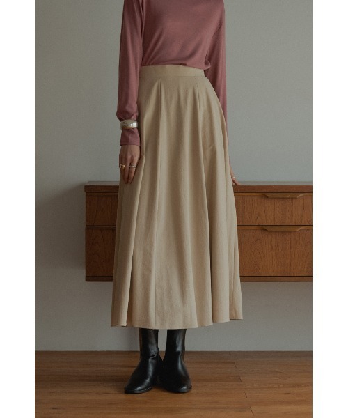 MANOF（マノフ） スカート FALLE LINE FLARE SKIRT : ZOZOTOWN Yahoo