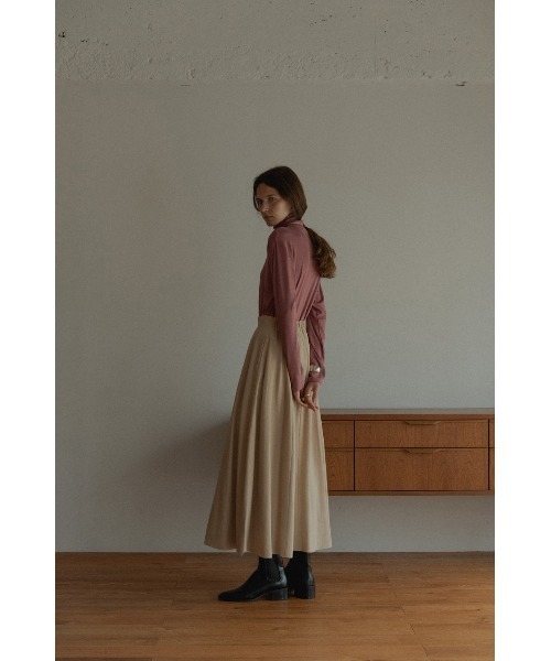 MANOF（マノフ） スカート FALLE LINE FLARE SKIRT : ZOZOTOWN Yahoo