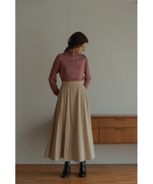 MANOF（マノフ） スカート FALLE LINE FLARE SKIRT : ZOZOTOWN Yahoo