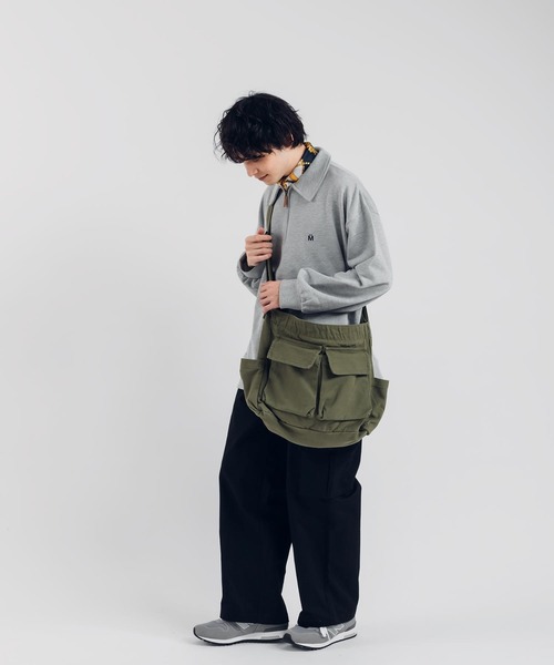 MUHET（ミュエータ） トレーナー スウェット ハーフジップスウェット