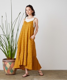 【normment】ワンピース ワンピース normment/ノーメント cotton mosaic jacquard cami