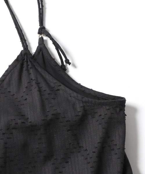 JOURNAL STANDARD NORMMENT ノーメント ワンピース ワンピース normment/ノーメント cotton mosaic jacquard cami