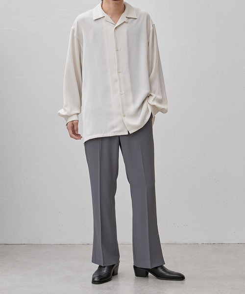 Lui's（ルイス） マルチサイズ パンツ サイドスリットフレアパンツ