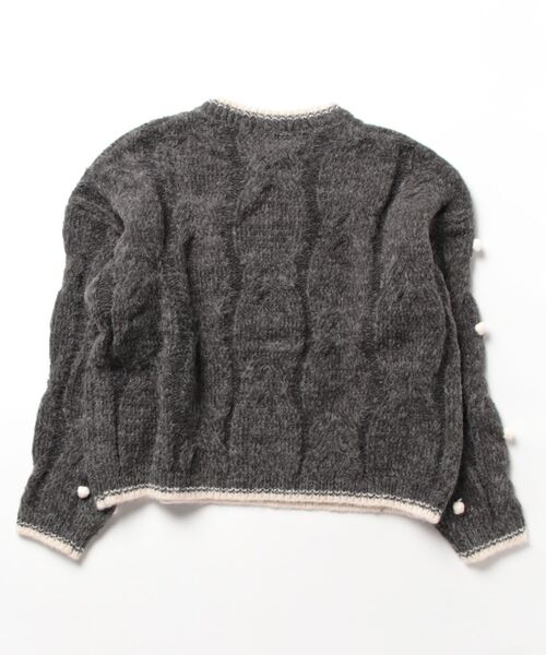 tricot COMME des GARÇONS ぽんぽん ケーブル ニット tricot COMME des GARÇONS ぽんぽん ケーブル ニット - メルカリ