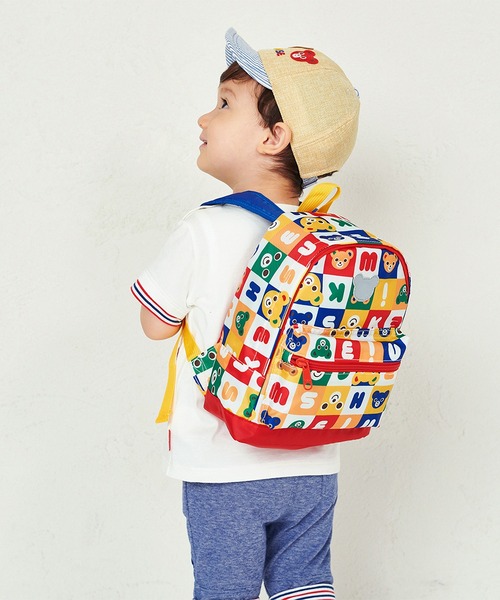 新品未使用ミキハウスリュックベビーリュックパズルブロックうさこS