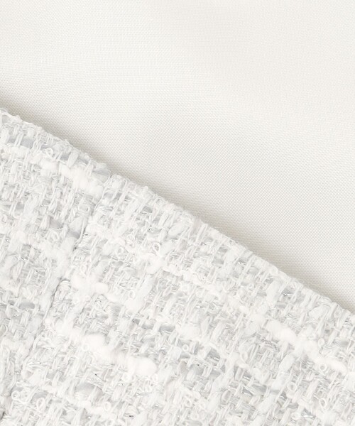 組曲（KUMIKYOKU） ジャケット ノーカラージャケット ラメループモール