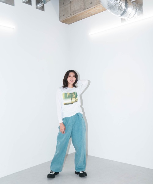 L.H.P tシャツ 「ZOZOTOWN限定」LHP×彩雪 / PHOTO PRINT ORGANIC