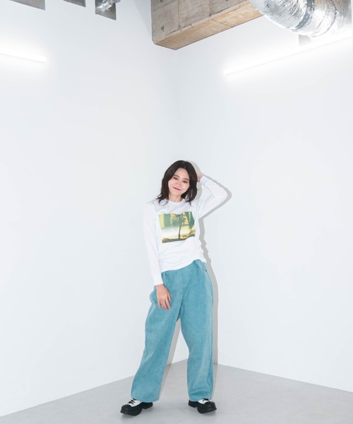 tシャツ 「ZOZOTOWN限定」LHP×彩雪 / PHOTO PRINT ORGANIC LONG SLEEVE TEE / フォトプリントオーガニ L.H.P tシャツ 「ZOZOTOWN限定」LHP×彩雪 / PHOTO PRINT ORGANIC