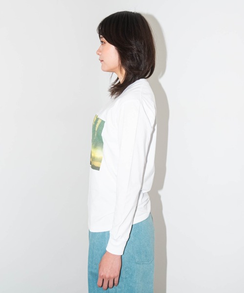 tシャツ 「ZOZOTOWN限定」LHP×彩雪 / NUMBERING PRINT ORGANIC  LONG SLEEVE TEE / ナンバリング ZOZOTOWN限定】LHP×彩雪 / NUMBERING PRINT ORGANIC LONG SLEEVE