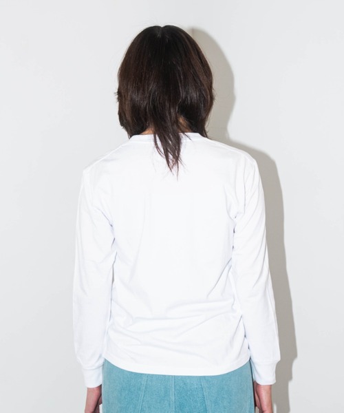 tシャツ 「ZOZOTOWN限定」LHP×彩雪 / NUMBERING PRINT ORGANIC  LONG SLEEVE TEE / ナンバリング ZOZOTOWN限定】LHP×彩雪 / NUMBERING PRINT ORGANIC LONG SLEEVE