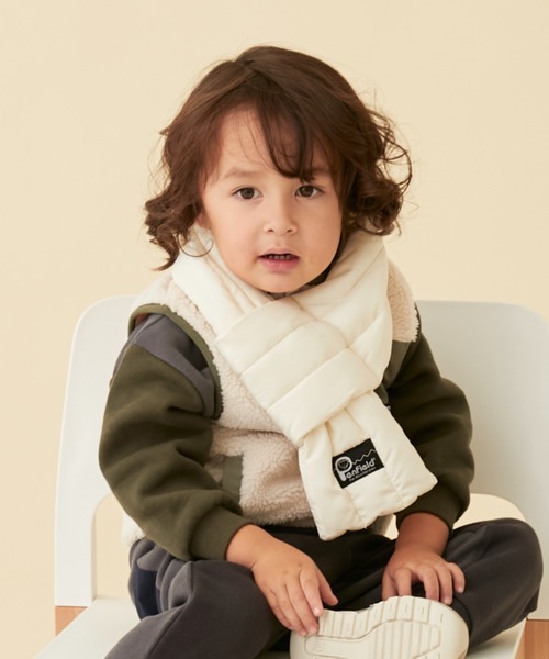 BABY MILO kidsマフラー A BATHING APE マフラー BABY MILO KNIT SCARF K キッズ 子供