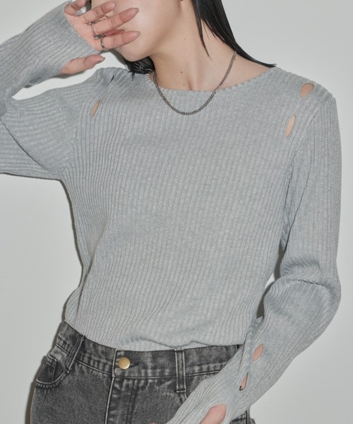 Aunt Marie's（アントマリーズ） ニット セーター メニーホール