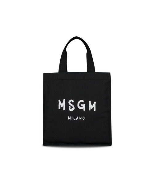 MSGM トートバッグ アイコニックロゴ ナイロントートバッグ「Basic 