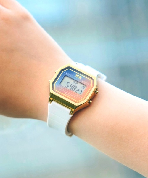 t*n様 ice watch ホワイト マルチカラー デジタル腕時計 ICE WATCH 腕時計 「Ice-Watch アイスウォッチ」ICE digit