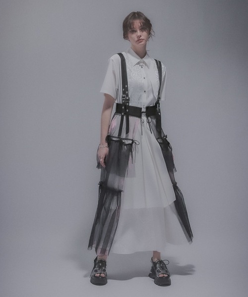 【美品】HARE　ラメメッシュスニーカーサンダル　ブラック　厚底 セール】ラメメッシュスニーカーサンダル(HARE)（サンダル