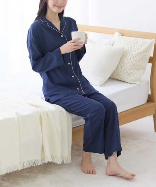 Kaimin navi パジャマ ルームウェア kaimin navi/快眠ナビ 長袖長