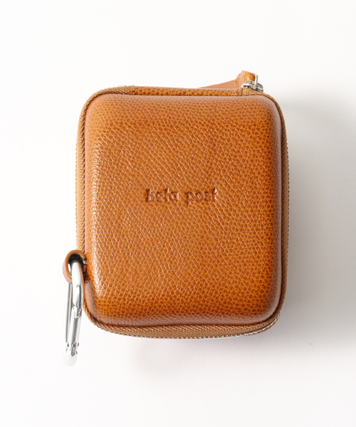 beta postレザーケース beta post（ベータポスト） 別注 Molded Leather Camera Case