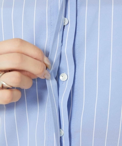 MICHEL KLEIN（ミッシェルクラン） ブラウス シャツ ストライプ