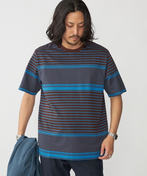 SHIPS（シップス） tシャツ SHIPS: タック ボーダー Tシャツ メンズ