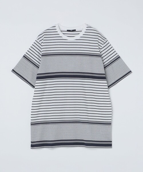 SHIPS（シップス） tシャツ SHIPS: タック ボーダー Tシャツ メンズ
