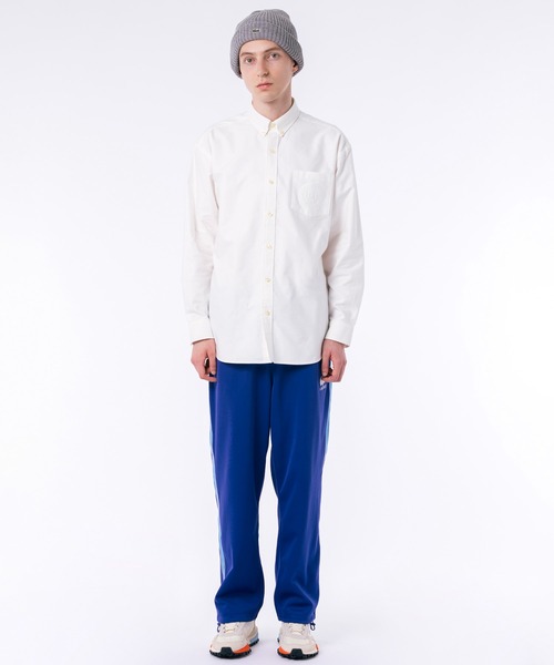 LACOSTE シャツ ヘビーウェイト オーバーサイズ ウォッシュド