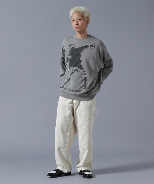 トレーナー スウェット DankeSchon×BRANDALISED/ダンケシェーン/SWTCN FROER BOMBER レディース メンズ DANKE SCHON トレーナー スウェット DankeSchon×BRANDALISED