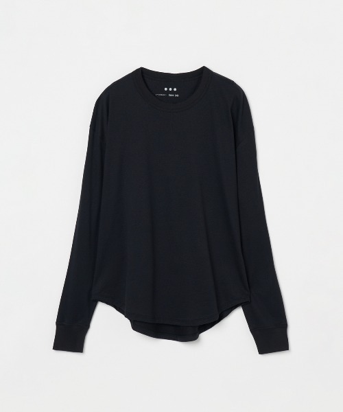 three dots（スリー ドッツ） tシャツ サンデッドジャージー ロングT 