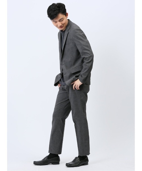 TAKA-Q スラックス 「裏起毛 ストレッチ ウォッシャブル