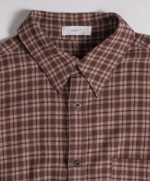 MUHET（ミュエータ） ブラウス シャツ アソートネルシャツ レディース