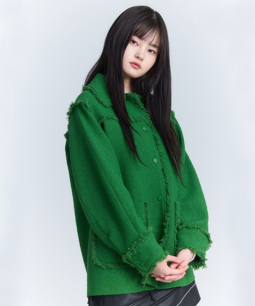 EIMY ISTOIRE（エイミーイストワール） コート アウター ツイード