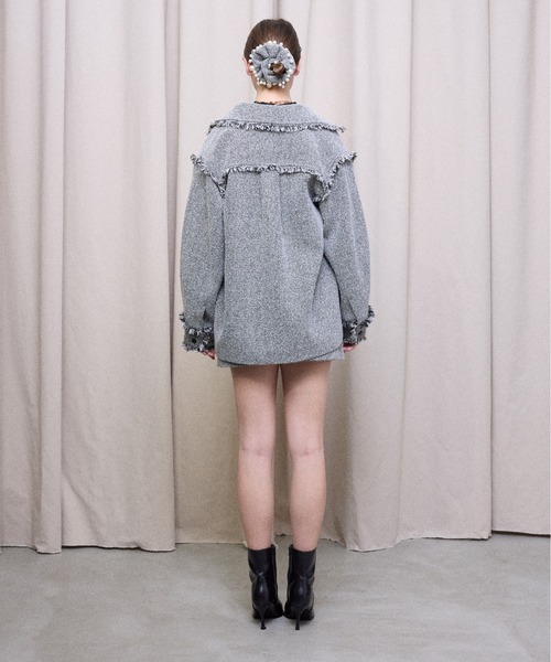 EIMY ISTOIRE（エイミーイストワール） コート アウター ツイード