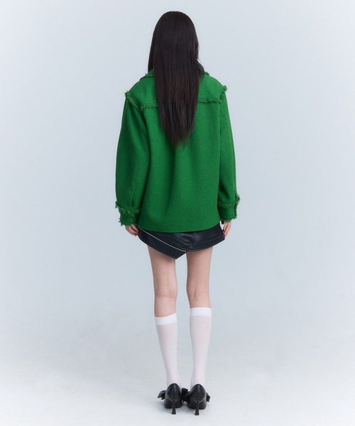 eimy istoire エイミー アウター EIMY ISTOIRE（エイミーイストワール） コート アウター ツイード